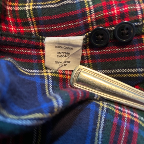 Vintage J.Crew Men’s Flannel Shirt (100% Cotton) - Picture 9 of 11